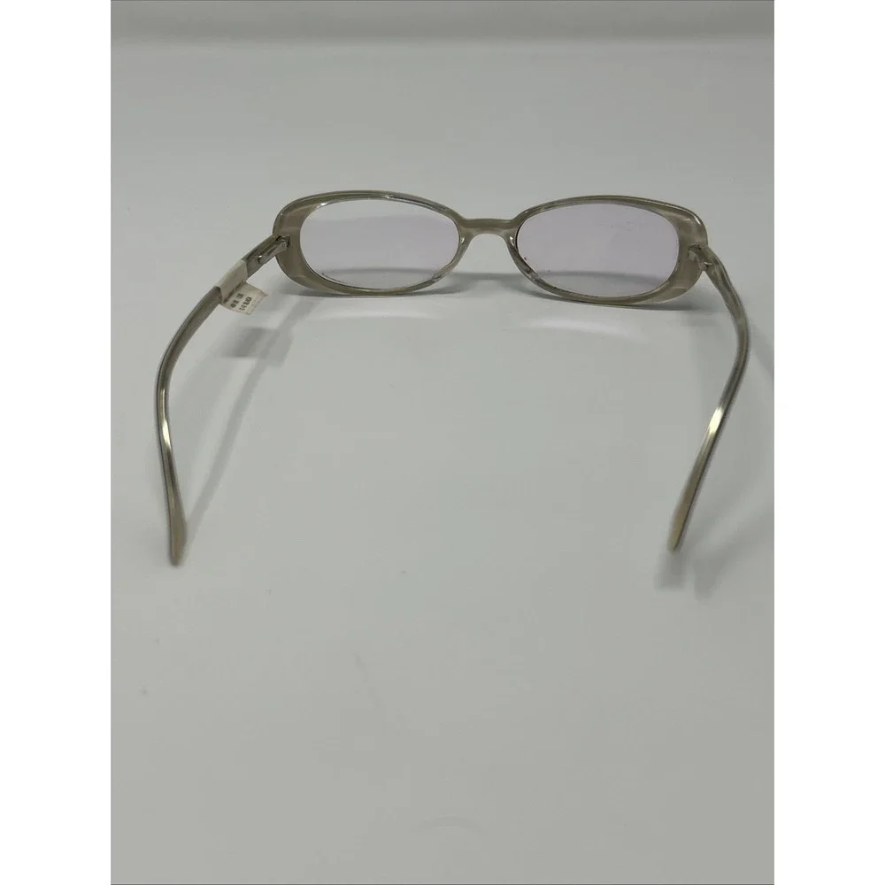 NWT Norman Childs POLISHED PAULA Eyeglass 49-18-135 Unisex Kid Black White Frame